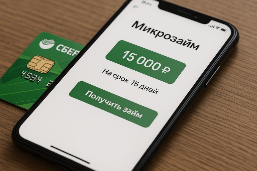 Микрозайм на карту